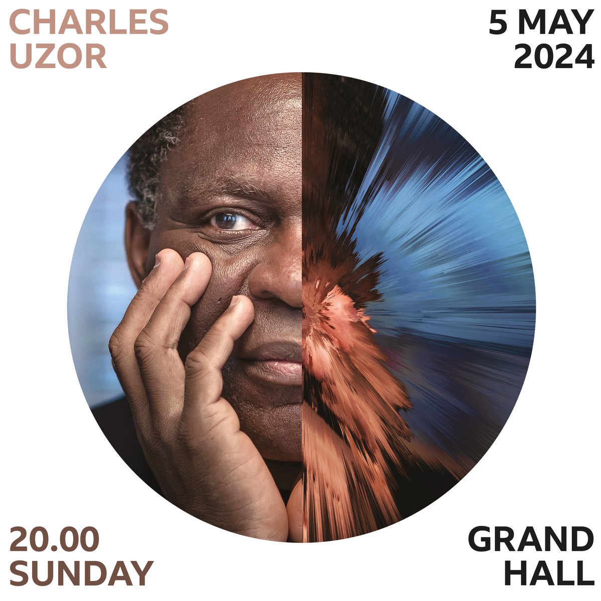 Charles Uzor revisits two existential questions: Why are we here? How did everything come to exist? More than two decades after his work 'Zimzum' Delve into the depths of human existence with his BBC commission, exploring the vigorous duality of good and evil, chaos and clarity.