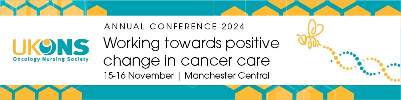 It’s time! Submit your abstract by 28 June, for a poster or oral presentation for this year’s conference, ‘Working towards positive change in cancer care.’ For full guidance, see UKONS website, under Conference 2024.