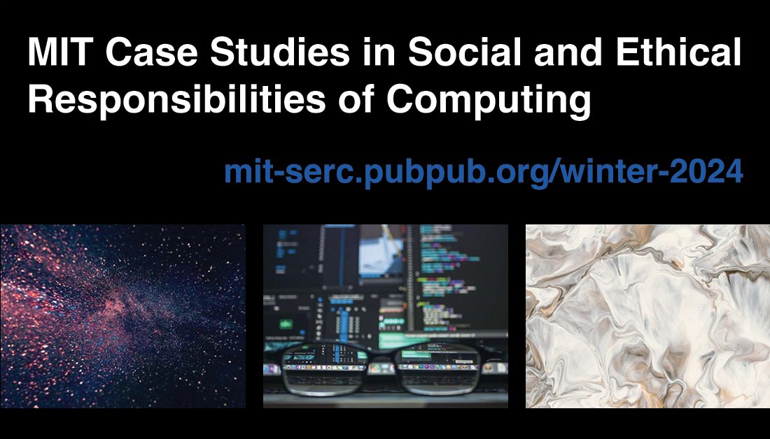 Latest issue of MIT Case Studies in Social and Ethical Responsibilities of Computing explores if generative AI can do scientific research, the interpretability of machine learning, and a community-centered study of text-to-image models in South Asia. ➡️mit-serc.pubpub.org/winter-2024