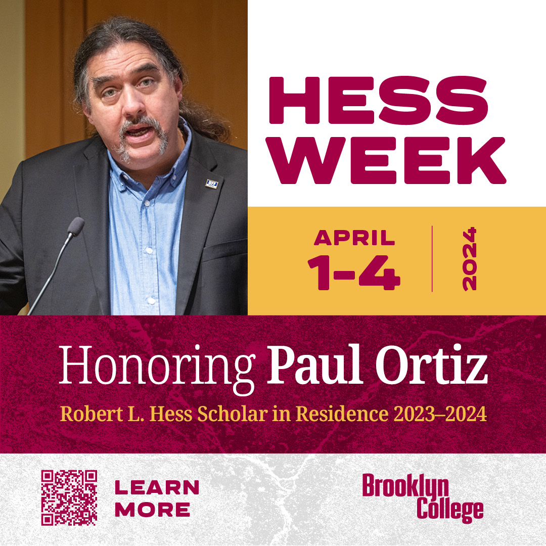 We thank everyone who joined us for Hess Week with Paul Ortiz! Over 1,000 attendees in person and online. Recording of all events now available on our YouTube channel. We will be posting more photos and videos in the coming days. Thank you! youtube.com/playlist?list=…