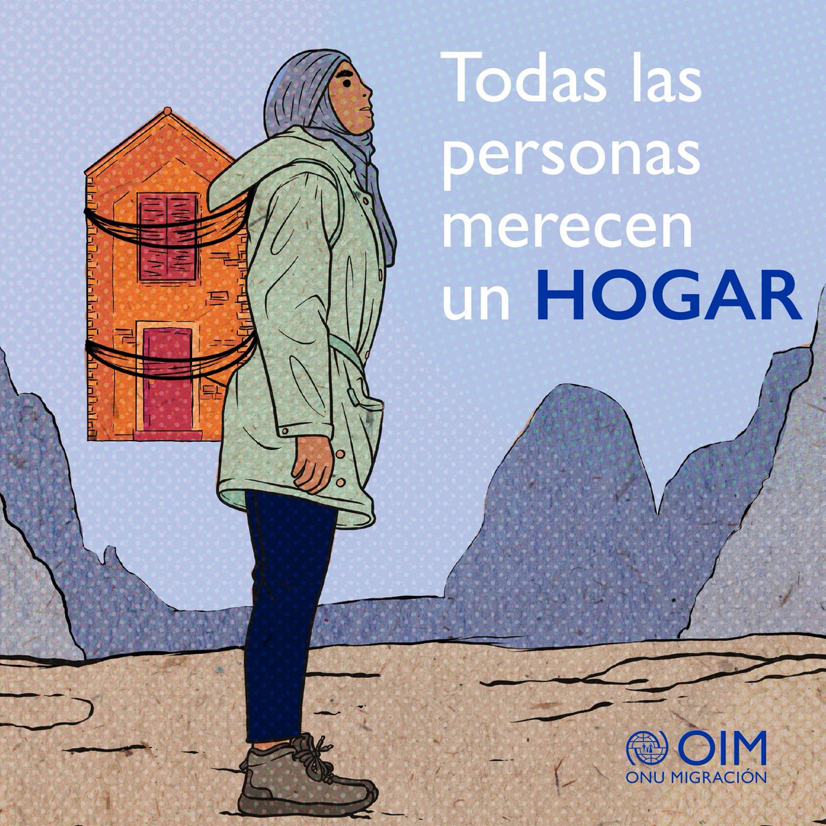 OIM_LAC's tweet image. Cuando las personas migrantes abandonan sus hogares, llevan consigo sus esperanzas de supervivencia y sus sueños de una vida mejor. Las personas migran para sobrevivir, prosperar o encontrar un lugar al que pertenecer ✨ 

Apoyémoslas 👉 robuenosaires.iom.int/es 

#PeopleMove