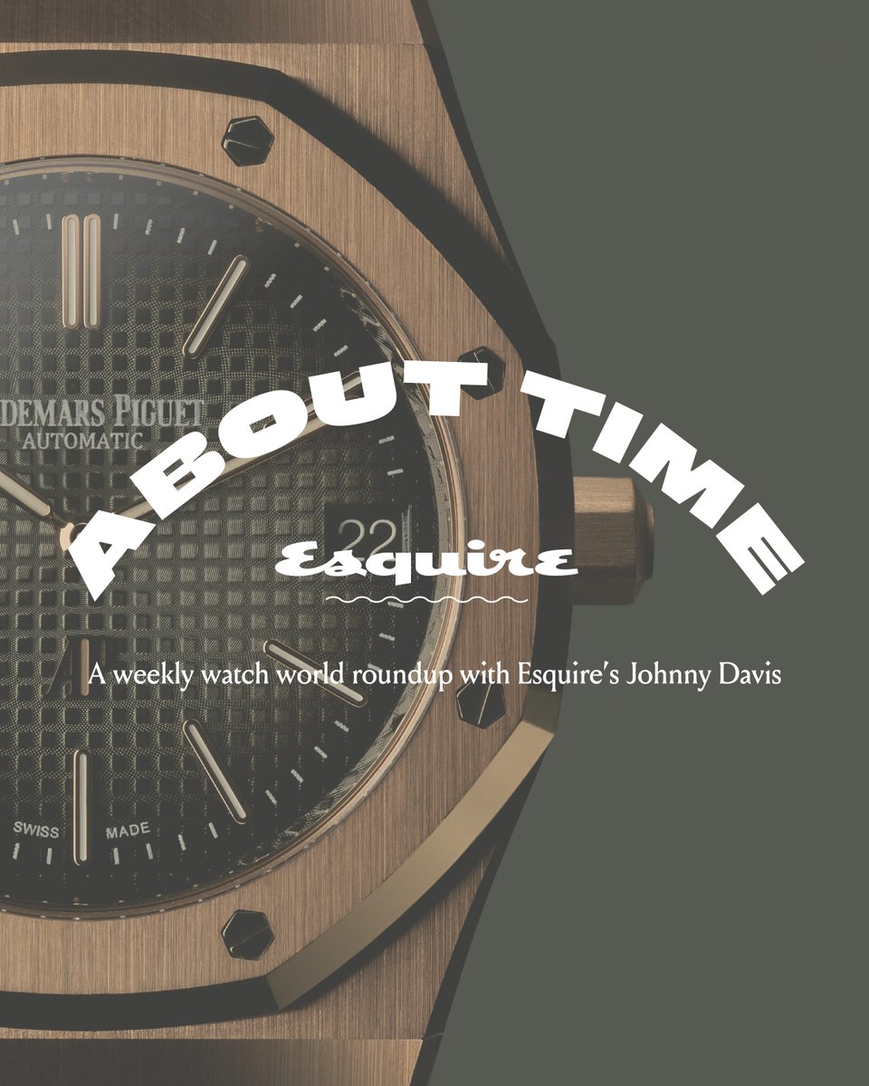 Esquire’s brand-new weekly watch guide, #AboutTime, is one for the horologists. To read our style director’s straight-talking take on the wonderful world of watches, all you have to do is sign up at the link below.

ukesquire.visitlink.me/G1vRaW
