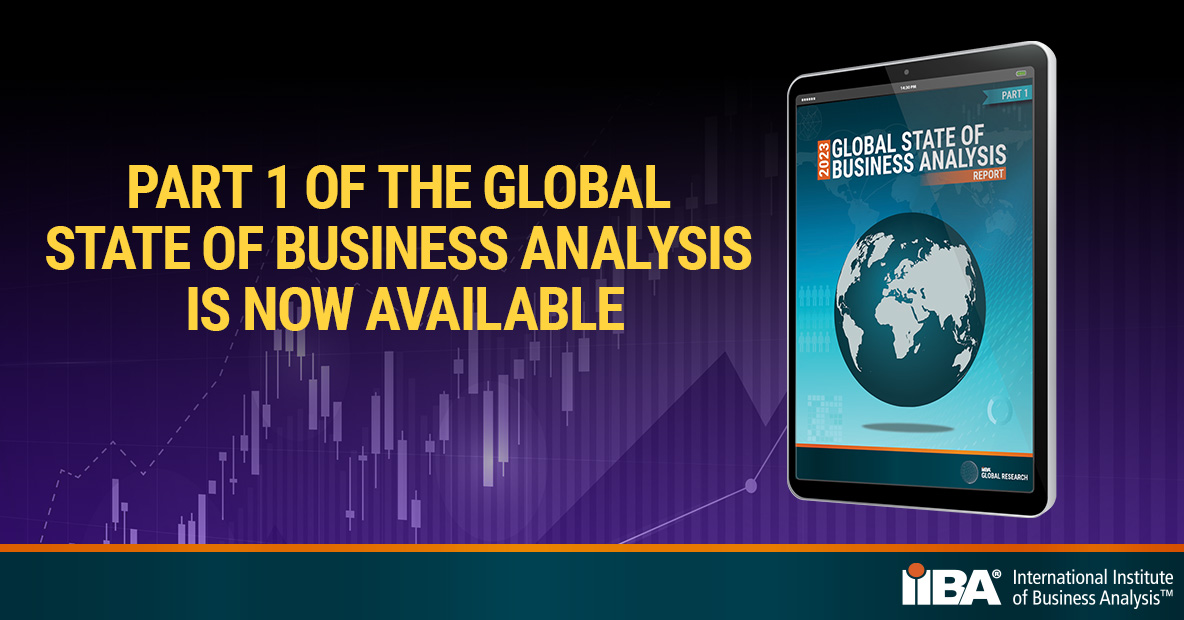 The IIBA 2023 Global State of Business Analysis Part 1 Infographic offers valuable insights into salaries, education, top-paying industries, & other trends! 
Get your FREE copy: go.iiba.org/2023-Global-St…  

#StateOfBusinessAnalysis