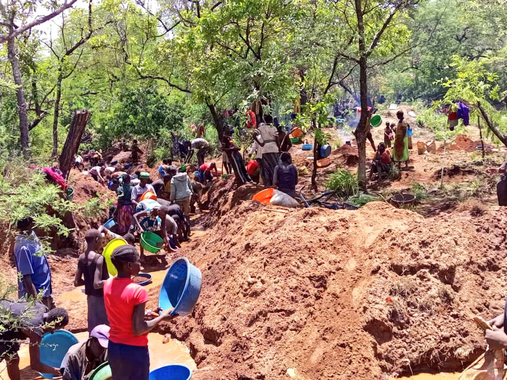 Gold rush at Okemer, Camkok sub-county, Abim district is driving vulnerable children to the gold mine in search of livelihood opportunities working under hazardous conditions. As the rush continues, there is need for responsible mineral exploitation in the Karamoja sub-region.