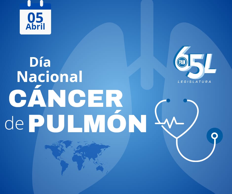 Día Nacional del #CáncerDePulmón, un padecimiento que se ubica entre las primeras diez causas de muerte en el país y entre los fallecimientos por cáncer, ocupa el primer lugar.