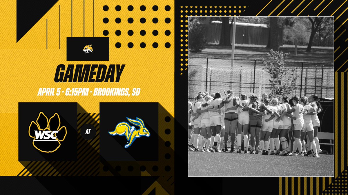 IT'S GAMEDAY!! Our spring games start today and we can't wait to see the team compete! #GoCats #STRONG ⚽️🐯 🆚 South Dakota State 🗓️ Today ⏰ 6:15pm 📍 Brookings, SD