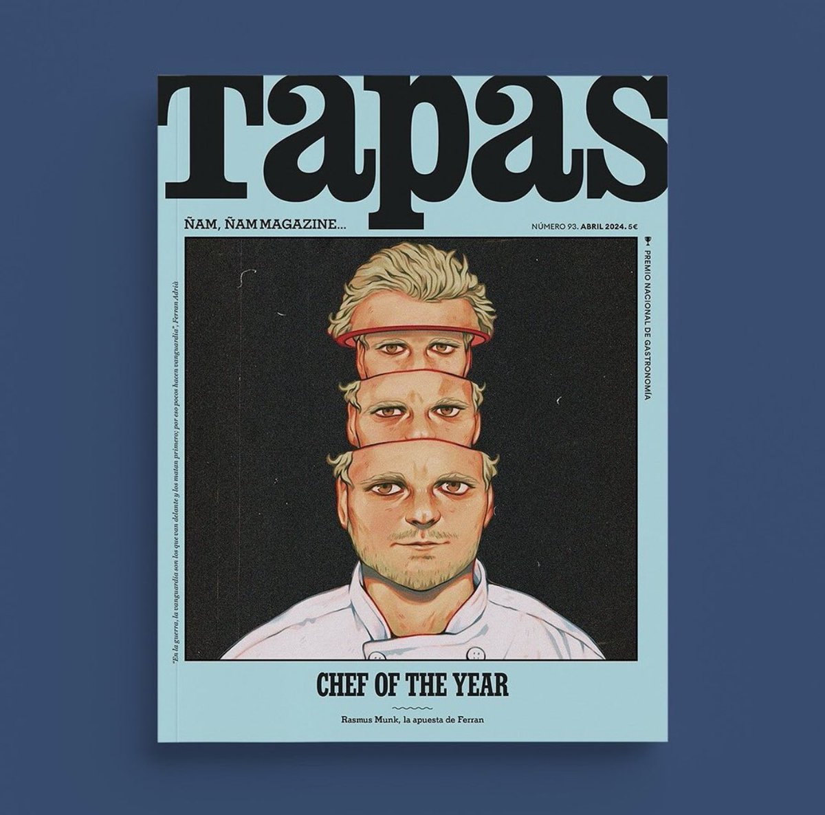 What an incredible honor! 🙏❤️
I am so proud and grateful of being awarded as the
”Chef of the Year 2024” by <a href="/TapasMagazine/">tapasmagazine</a> I am looking very much forward to accepting the award in Madrid, this Monday 🇪🇸 Thank you from the bottom of my heart 🦋

<a href="/ArodSpainMedia/">Andrés Rodríguez</a>