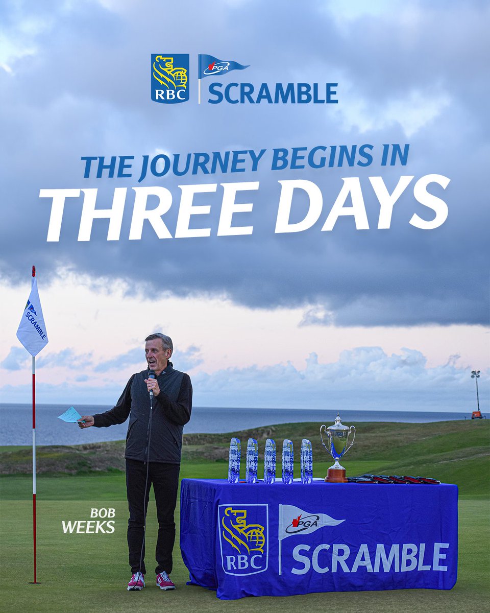 .@BobWeeksTSN is ready. Are you? Player registration opens Monday, April 8th. Over 160 local qualifiers and counting. Find one near you at rbcpgascramble.com