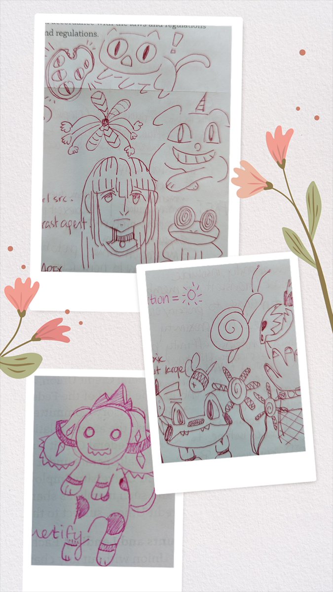 bluewoole's tweet photo. the only thing i can throw up rn are class doodles (⁠｡⁠ŏ⁠﹏⁠ŏ⁠) 
looking for #artmoots as usual 🩵 https://t.co/sh4RIpDDDw