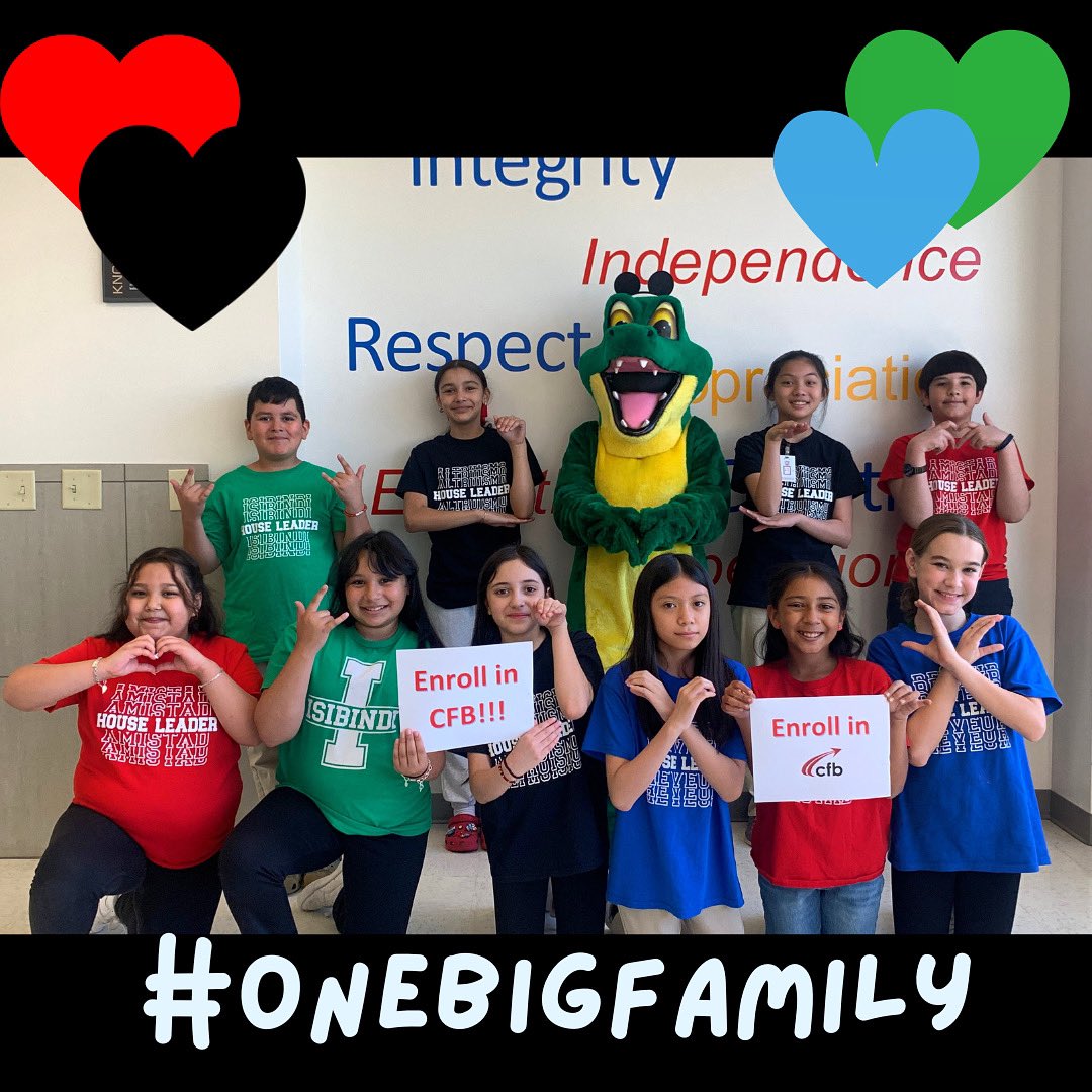 It's time to join the CFBISD family! Registration for the 2024-2025 school year is OPEN! Enroll your child between April 2nd and 30th to get a FAST PASS for a quicker enrollment process. #ENROLLCFB #ONEBIGFAMILY @AgueParedes @CFBISD ❤️🩵💚🖤