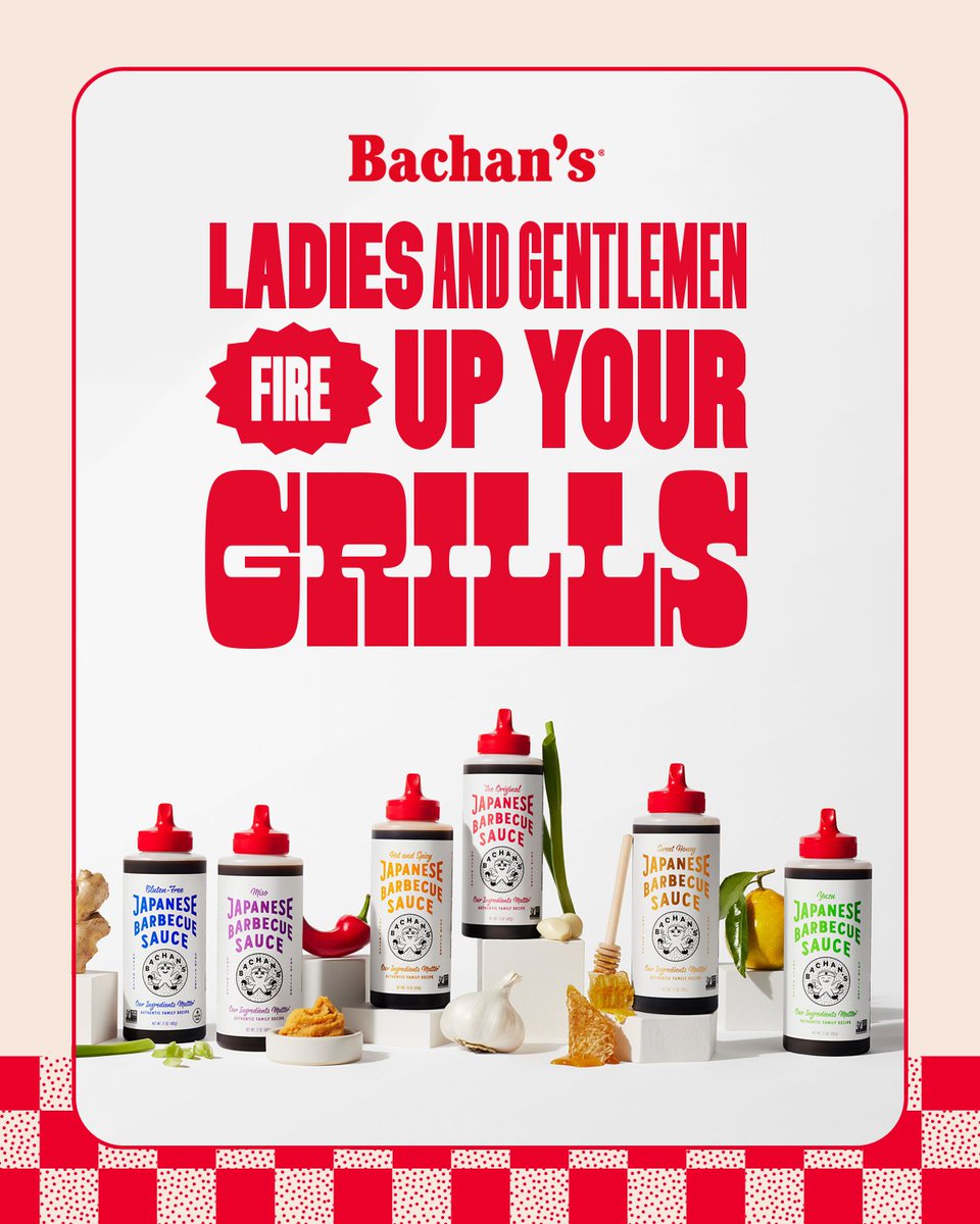 Take BBQ to its happy place with the official sauce of the summer: @trybachans! Put your barbecue mastery to the test by entering the Bachan's Chefs' Choice BBQ Contest at this year's #BBQinDC on Sunday, June 23! KCBS🍖: form.jotform.com/233330983878064 SCA🥩: form.jotform.com/240145146746152