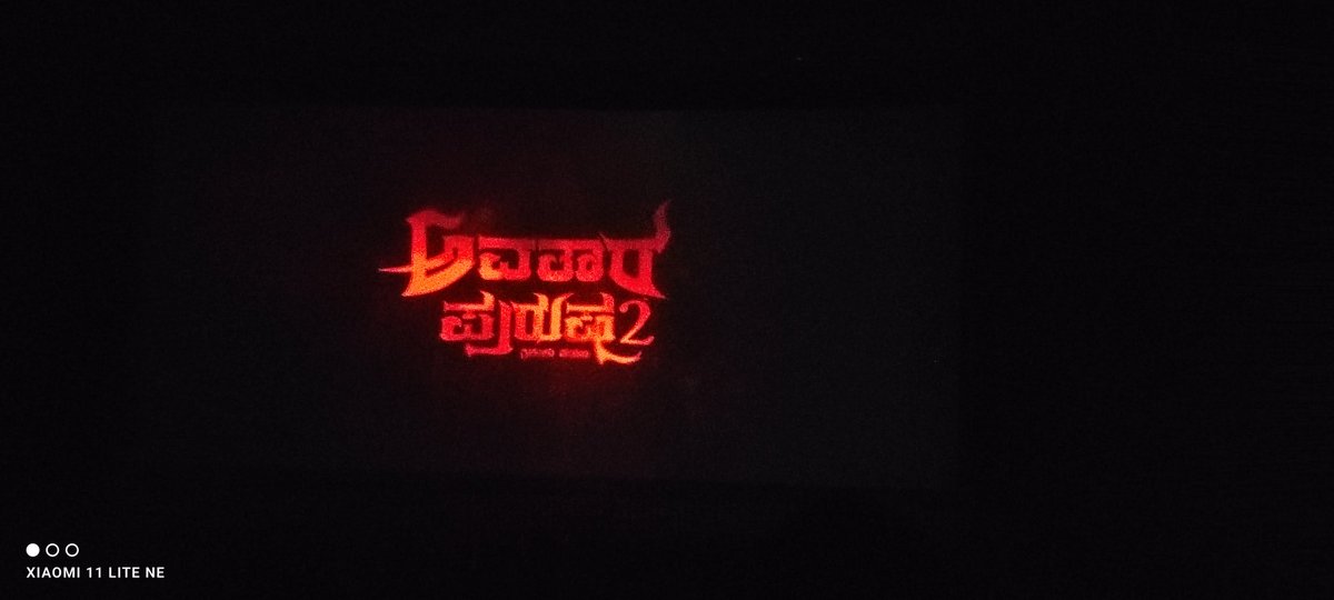 Edge of the seat thriller BLOCK-BUSTER #AvataraPurusha2 is immersive experience that to be experienced in theatre ✨✨✨✨✨ Loved every bit of it🔥🔥🔥🔥 Me and friends were soo into movie that we didn't feel that it ended @realSharaan @SimpleSuni @Pushkara_M @AshikaRanganath