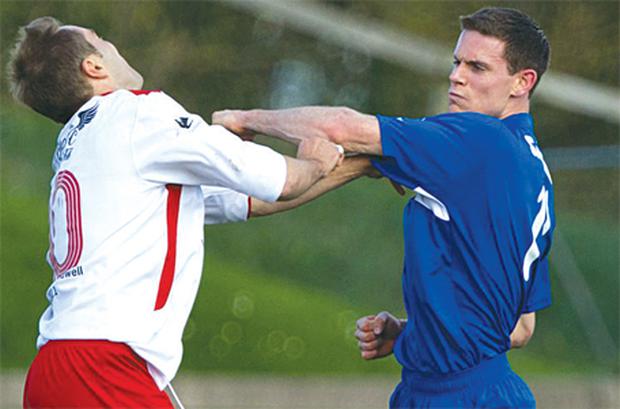 #OnThisDay 5th of April 2011 Dublin GAA legend Stephen Cluxton sorts out Jason McAteer 👊