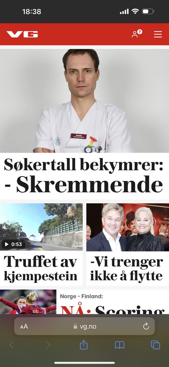 Blir litt vel mye Ole Sæter i monitor..