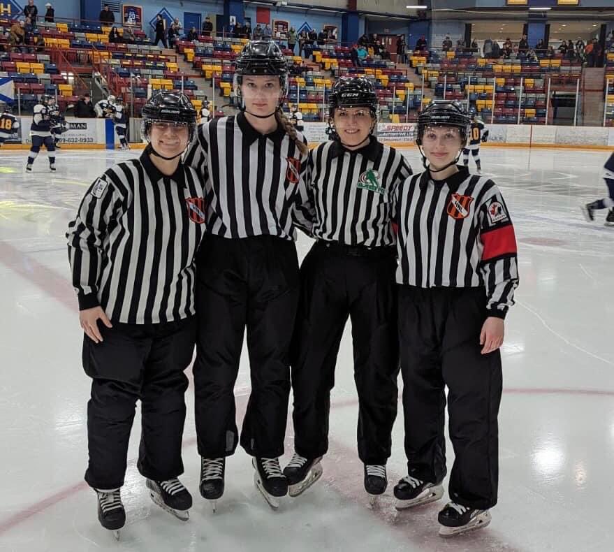 Congratulations to those selected to work the Female U18 AAA Championship in Corner Brook. A great partnership with our Atlantic Province partners ⁦<a href="/hockeynl1935/">Hockey NL</a>⁩ ⁦<a href="/HockeyNS/">Hockey Nova Scotia</a>⁩ ⁦<a href="/HockeyPEI/">Hockey PEI</a>⁩ ⁦<a href="/HockeyNB/">Monad ⨀</a>⁩