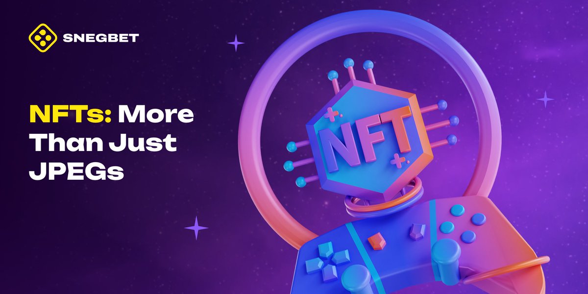 SNEGbet's tweet photo. ❗️ NFTs: More Than Just JPEGs

🔖 Utility NFTs, or Non-Fungible Tokens, are more than digital images; they embody a broader concept offering tangible benefits like access to specific features, products, or services. Examples range from event tickets to in-game items and representation of real-world assets like stocks or real estate.

🎮 These NFTs provide genuine utility, thanks to their scarcity and unique attributes, distinguishing them from traditional collectibles. Blockchain technology ensures secure transactions, fostering trust and eliminating counterfeit concerns. They also create vibrant communities where owners connect and share experiences.

✔️ Compelling use cases include Nike's CryptoKicks, offering digital sneakers with real-world rewards, and NBA Top Shot, merging NFTs with sports memorabilia. 

📈 The future of utility NFTs looks promising, poised to transform industries with convenience, security, and transparency. As this technology evolves, individuals and businesses should stay informed to leverage its opportunities for digital innovation and advancement.

#Web3 #NFT #cryptocurrency