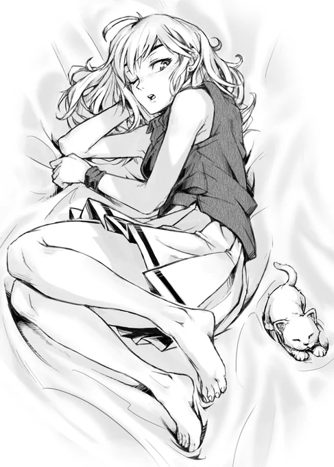 #対になってる絵をあげる 
構図は対ではないが… 
