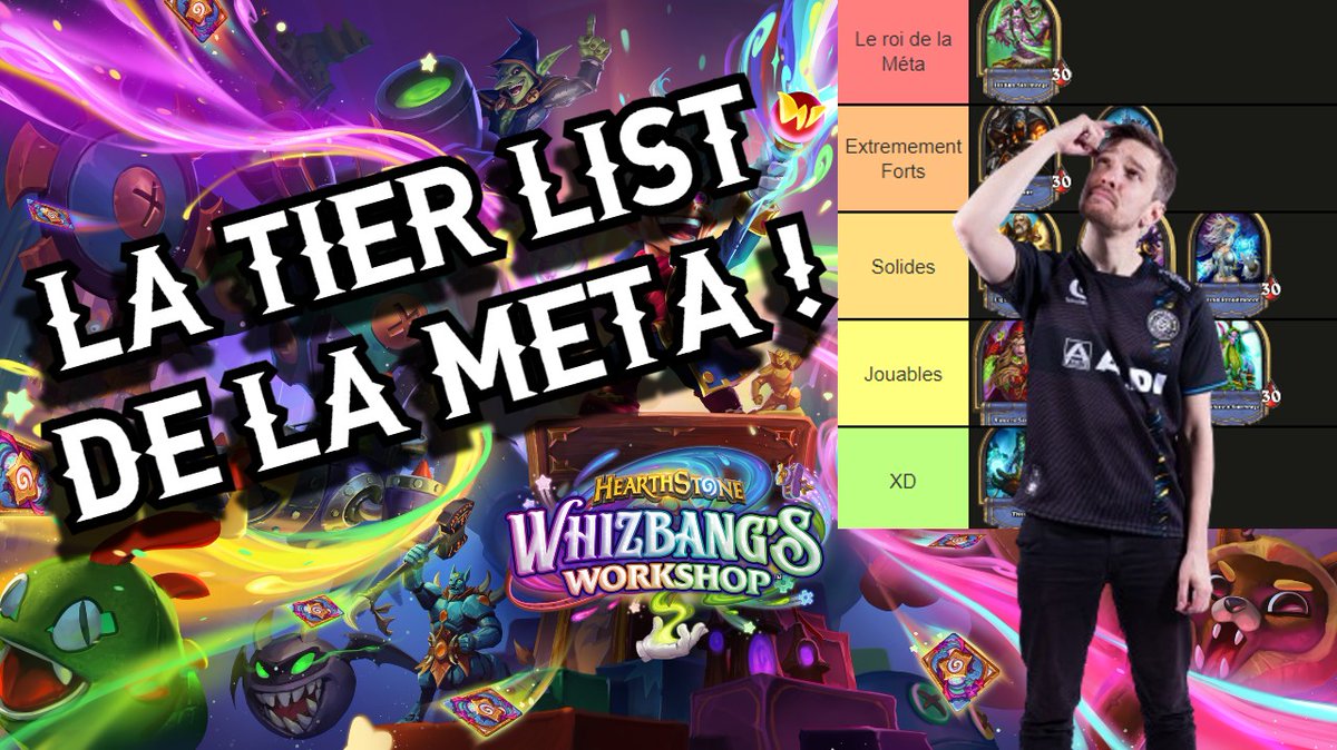 parce que ça faisait longtemps : Nouvelle Tier List de la Méta! 👀 youtu.be/s33fSvIJDLQ