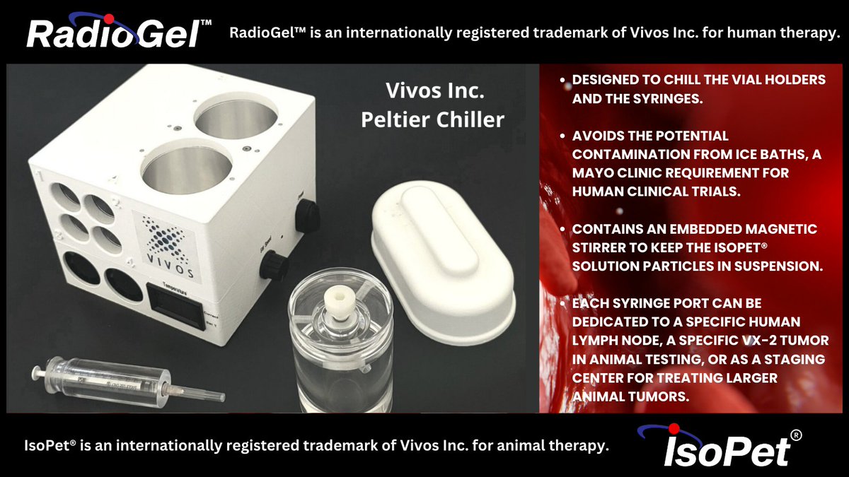 With the introduction of our new website vivosincusa.com we aim to have more information on our breakthrough technology for killing cancer tumors. Here is a snapshot of what is on the new site. Updates will be continuous so check often! $RDGL