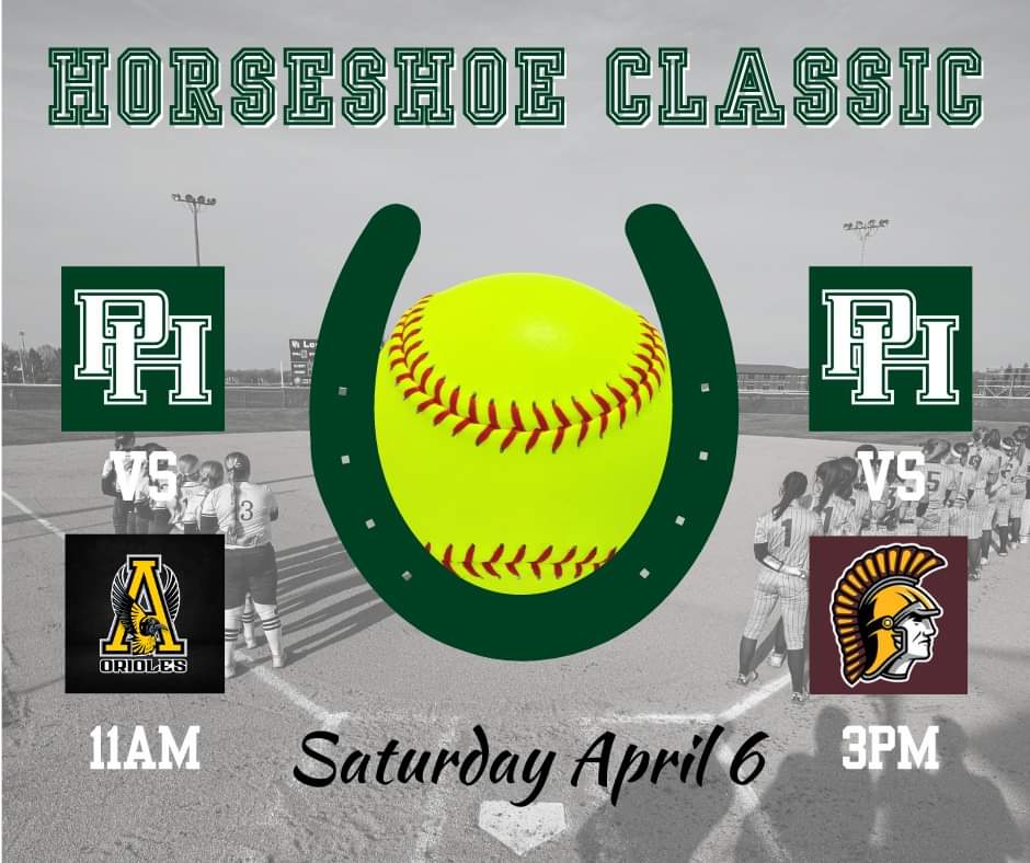 Come out and support your Lady Arabians as they host the Horseshoe Classic with some of the best teams in the state playing at Legends field. All the details, ticket information can be found in the link below. websites.eventlink.com/s/httpswebsite…