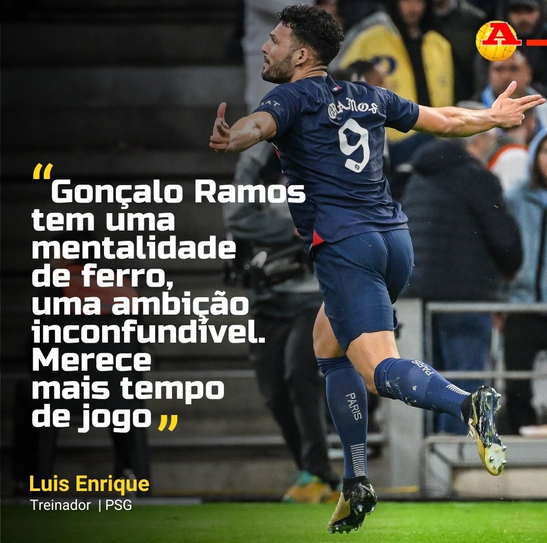 Luis Enrique sobre Gonçalo Ramos. 
#PSG #goncaloramos