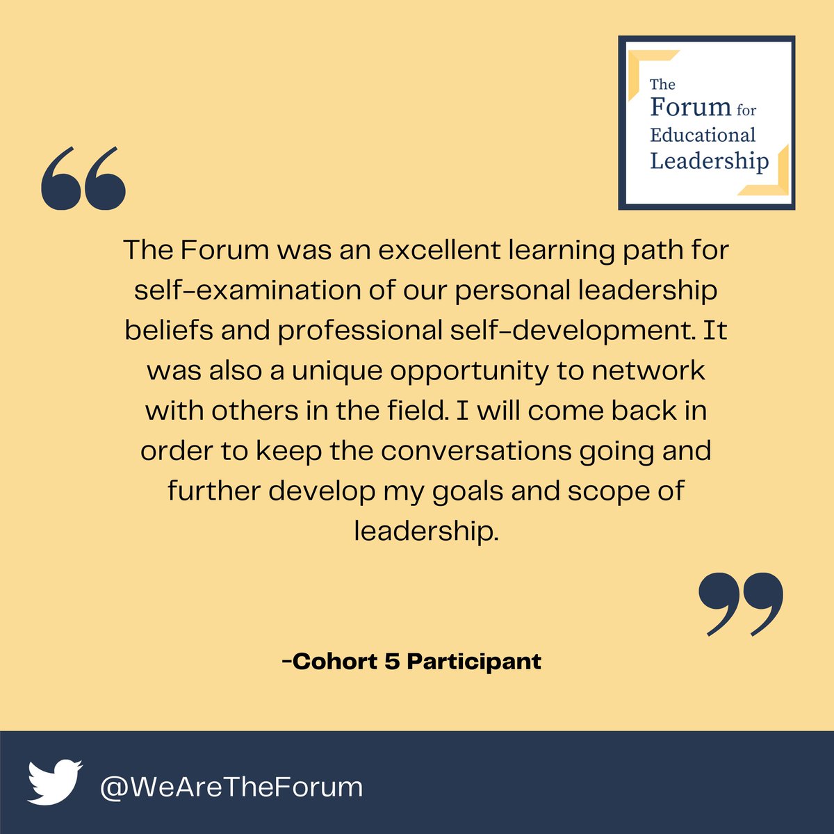 The clock is ticking! Apply for Cohort 6 at #WeAreTheForum before the deadline. Don't miss out on this chance to advance your career and network alongside education experts. forms.gle/jfURdw8nakYj1z…