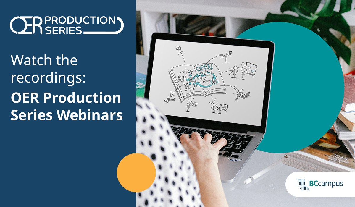 Dive into the exciting realm of open educational resources with our OER Production Series! Discover a wealth of insights and practical tips to enrich your teaching and learning experiences. Catch up now on past recordings: opentextbc.ca/gettingstarted…