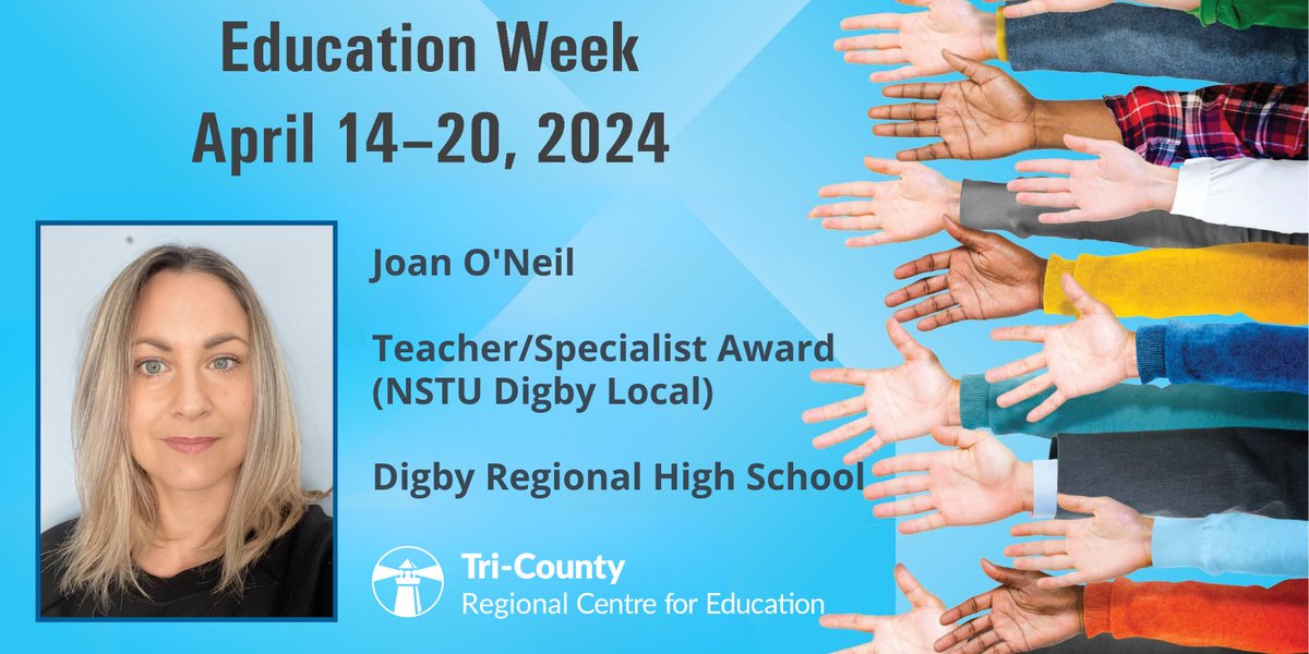 Congrats to our first group of TCRCE's Education Week recipients. This is a special opportunity for the education community to acknowledge educators, school support staff and partners for their outstanding work relative to the Education Week theme, “Connections to Community.'