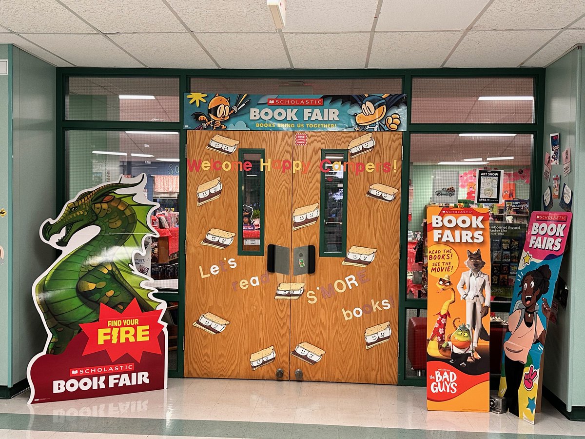 We are SO EXCITED for the Book Fair! April 4-12!