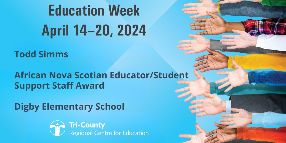 Congrats to our second group of TCRCE's Education Week recipients. This is a special opportunity for the education community to acknowledge educators, school support staff and partners for their outstanding work relative to the Education Week theme, “Connections to Community.'