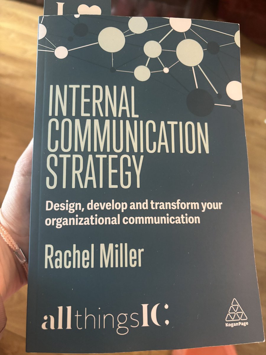shortnortherner's tweet image. Love when you get post that’s not a bill. Also a message from the author - thanks @AllThingsIC  I know what I’ll be reading on my week off. #strategy #internalComms