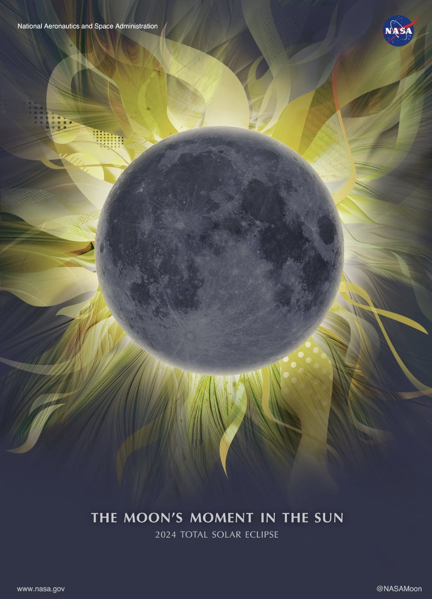 If you're looking forward to the #eclipse on Monday, you have the Moon to thank. It's only due to the Moon blocking the Sun that we can observe and learn more of the solar corona. Here's all you need to know about the Moon's role in the eclipse. #TeamMoon go.nasa.gov/3U74gjJ
