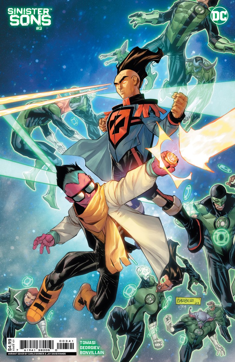 BuzzComics's tweet photo. Preview de Sinister Sons #3 (of 6) par @PeterJTomasi, @VascoGeorgiev et Tamra Bonvillain chez @DCOfficial #DCComics #DawnOfDC #SinisterSons https://t.co/OL4grLFVF2 https://t.co/ZEKU902SLX