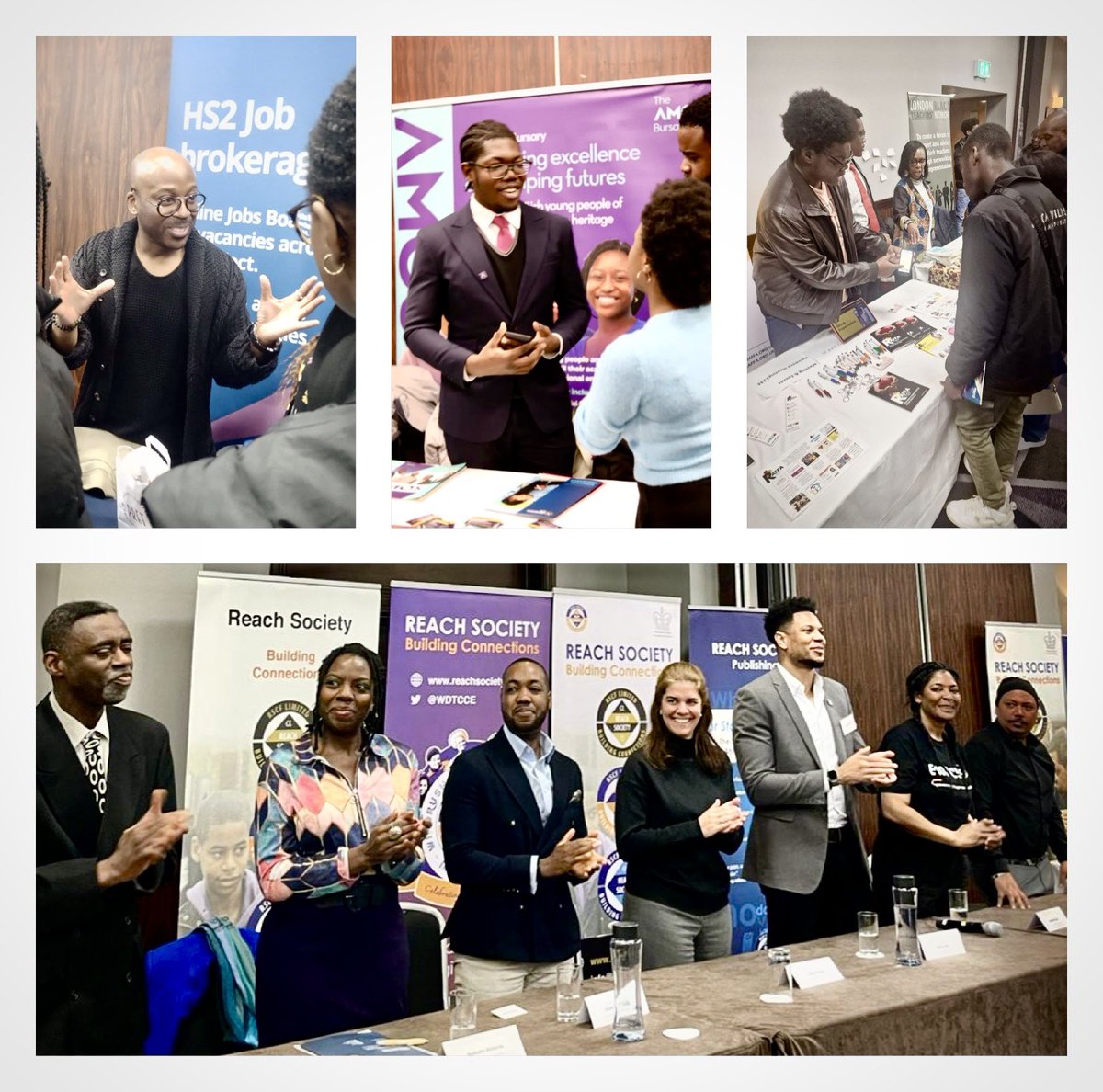 WOW!!!! Our Annual Careers Conference earlier this week attracted 1,000 attendees making connections with educationalists, companies and professionals ALL offering support on pathways to success. MORE about our upcoming activities via reachsociety.com #BuildingConnections
