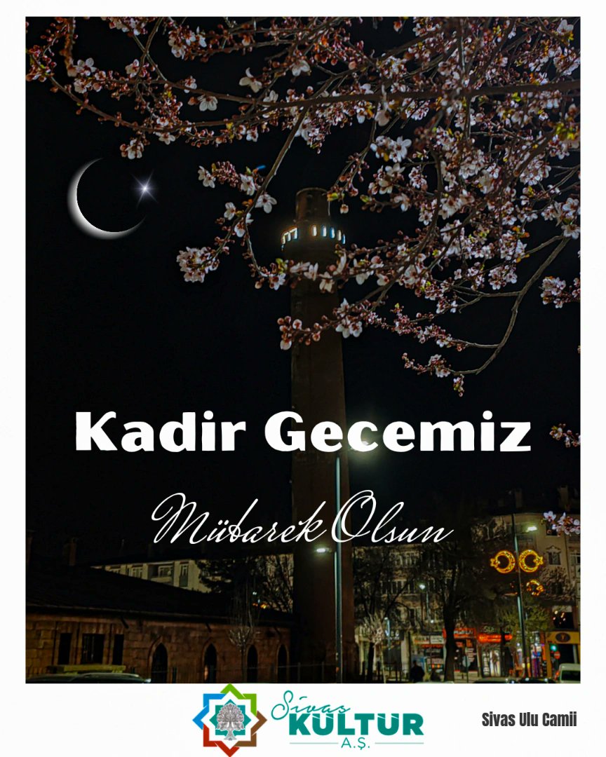 🤲Dualarınızın kabul olması dileğiyle. Kadir Gecemiz mübarek olsun. #KadirGecesi