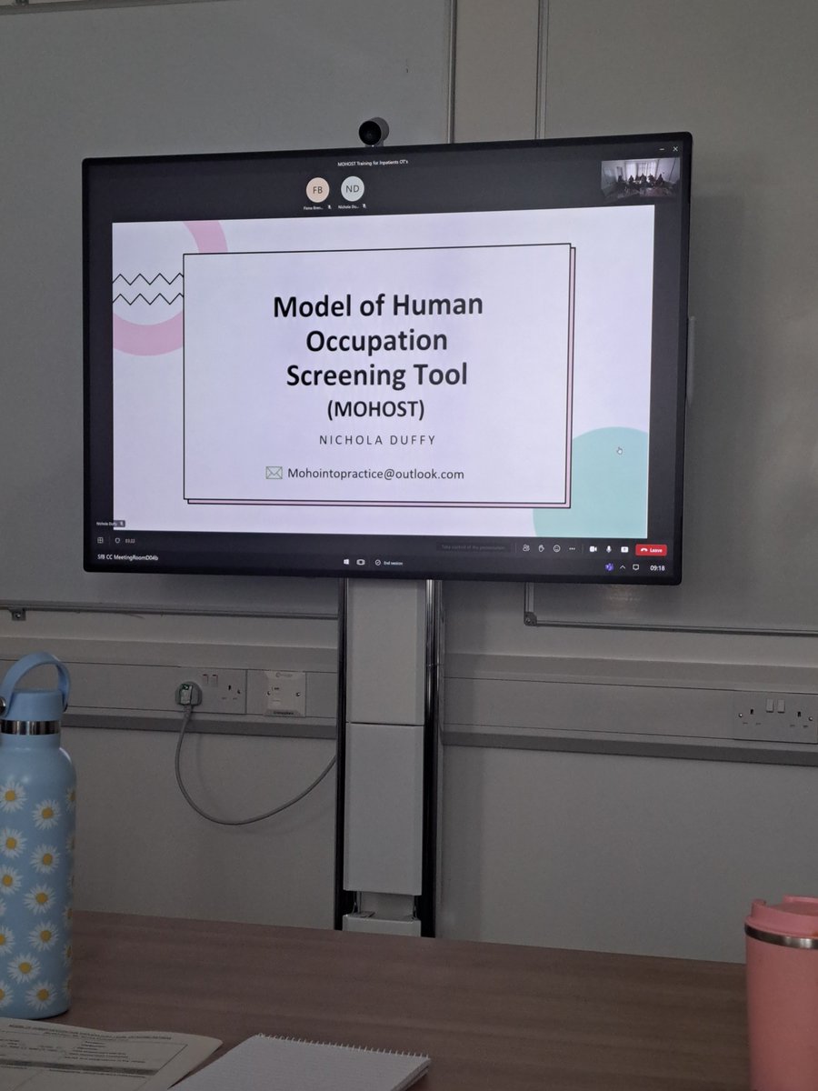 Great training today with @Nnikki_Duffy on the MOHOST, for our inpatient OT's and @OTCumbria students, which was enjoyed by us all and left us all inspired to be using MOHO in practice 💚 @cntwahp @MOHOspark