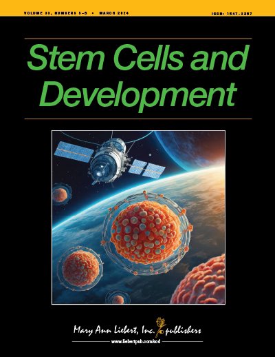 The Benefits of Stem Cell Biology and Tissue Engineering in Low-Earth Orbit 🚀 A new review from our lab, featured on the cover of Stem Cells and Development! Free open access link below: 🔓 liebertpub.com/doi/10.1089/sc…