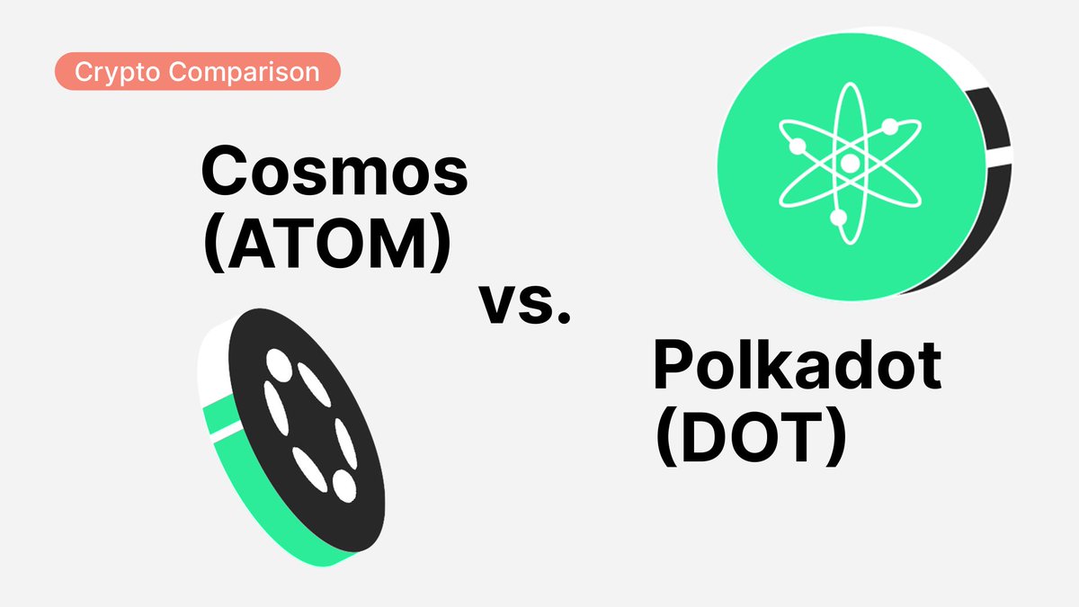 Bitpanda_global's tweet image. #Cosmos #Polkadot 🌌 Cosmos vs. Polkadot: Which network will dominate #BlockchainInteroperability? Cosmos banks on unique connections with its Hub-and-Spoke model. Polkadot revolutionizes with its Relay Chain. Your opinion matters! .
#bitpanda #crypto #comparison $ATOM $DOT