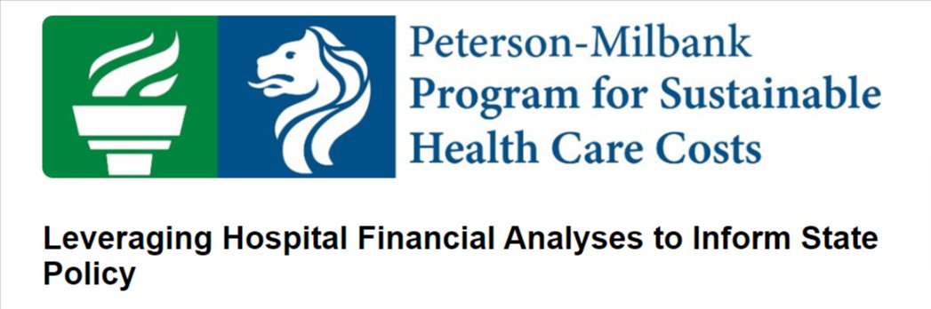 WEBINAR: Join the Peterson-@MilbankFund Program, @ManattHealth, @BailitHealth, and @NASHPhealth on 4/9 at 2PM ET for a webinar on leveraging hospital financial analysis to inform #Healthcare affordability and access policies. Register: us02web.zoom.us/webinar/regist…