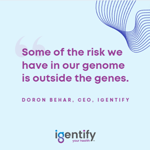 Igentify's tweet photo. #ICYMI – Dr. Doron Behar, CEO of Igentify, recently spoke with @KarenJagoda of the Empowered Patient Podcast about the evolution of genetic counseling and the pivotal role of technology in providing personalized healthcare solutions.

Full episode here: https://t.co/veT6oK4BDX https://t.co/oL6xg0gQyp