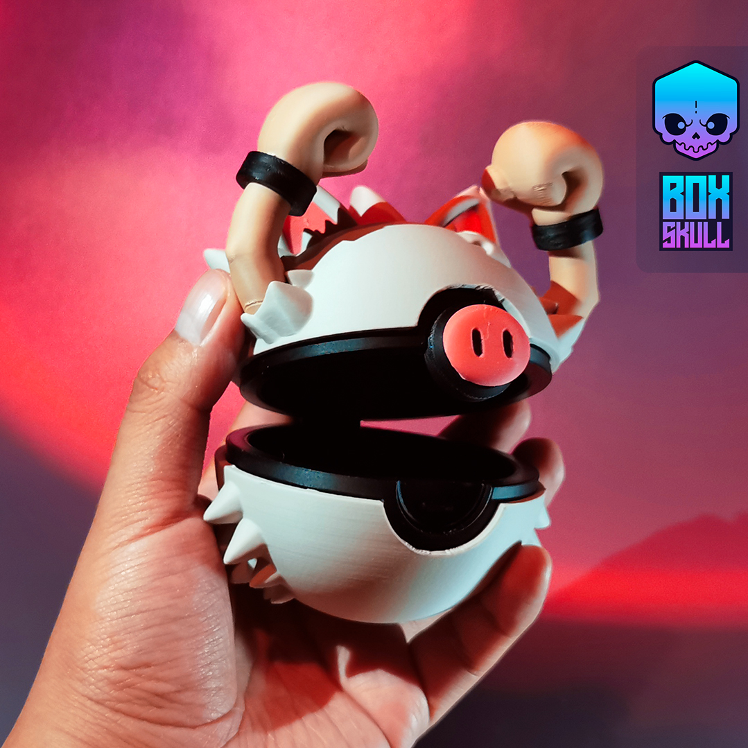 BoxSkull3D's tweet photo. POKEBALL - PRIMEAPE
Custom Pokeball Available now at @Cults3D 

https://t.co/JNhwzQsPLM

#PRIMEAPE #PokemonGO #Pokemon #Cults #printer #3DPrinting #enders #boxskull #bambulab #pokeballs 
#primeape https://t.co/6zL5ATi0DJ