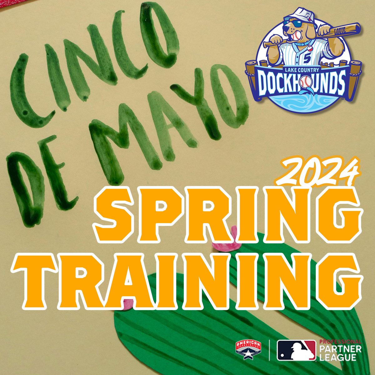 The Lake Country DockHounds take on the Black Sox in their 2024 Spring Training matchup, May 5th. First pitch at 1:05pm. General admission tickets are $5, kids 12 and under are free, but will need to 'purchase' a ticket to gain entrance to the stadium. dockhounds.com/2024-spring-tr…
