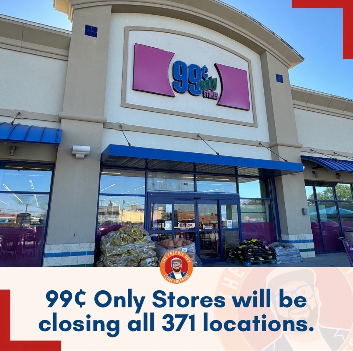 I grew up going to the 99 cent store with my mom, when my son was younger I’d take him and tell him to pick out whatever he wanted! I am sad to hear that it is closing all 371 locations. This is Biden’s America that not even the 99 cent store can survive.
