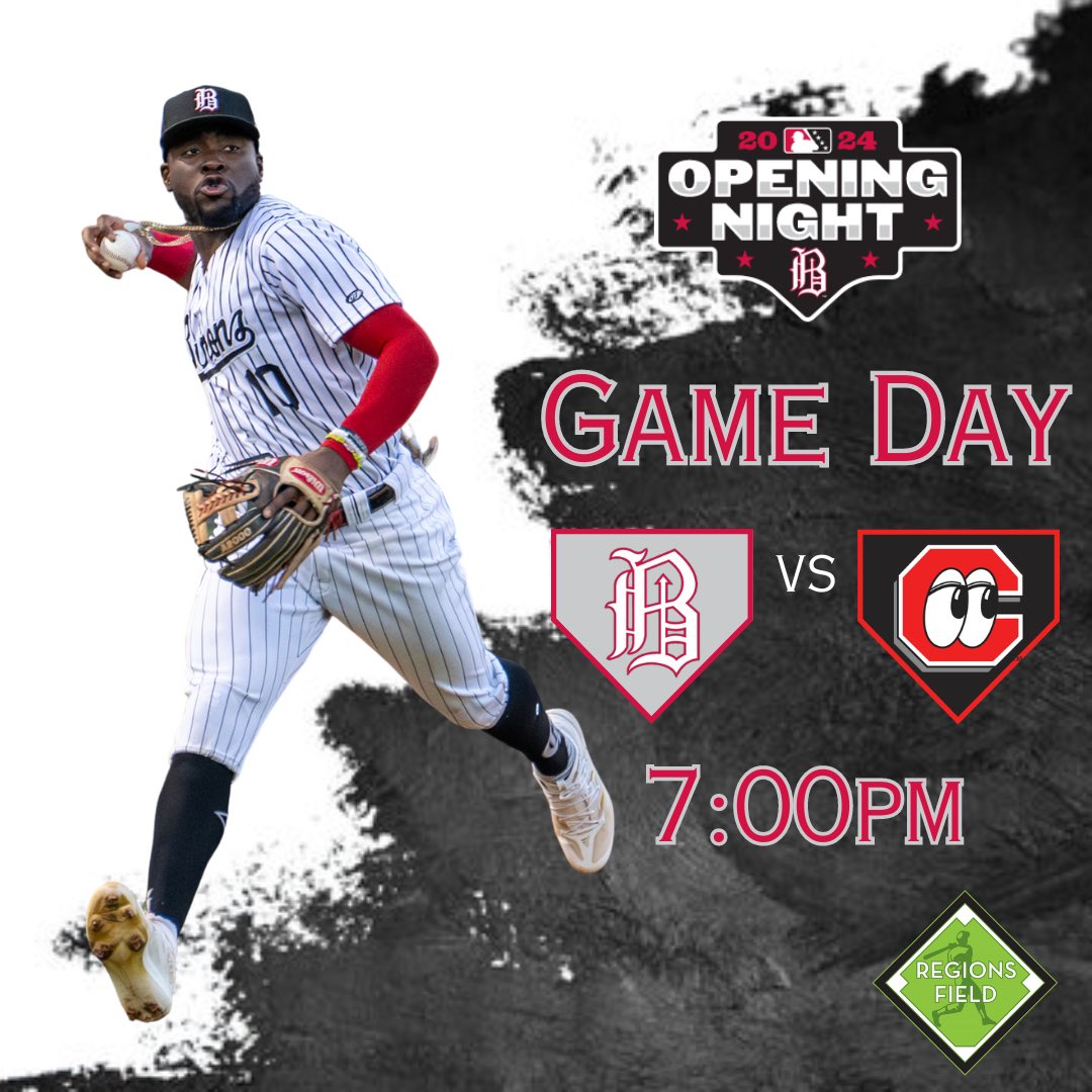 We have waited 201 days to make this post! IT’S OPENING DAY AT REGIONS FIELD! Secure your tickets with the link in our bio or go to the Joe Drake Ticket Office at Regions Field #bhambarons