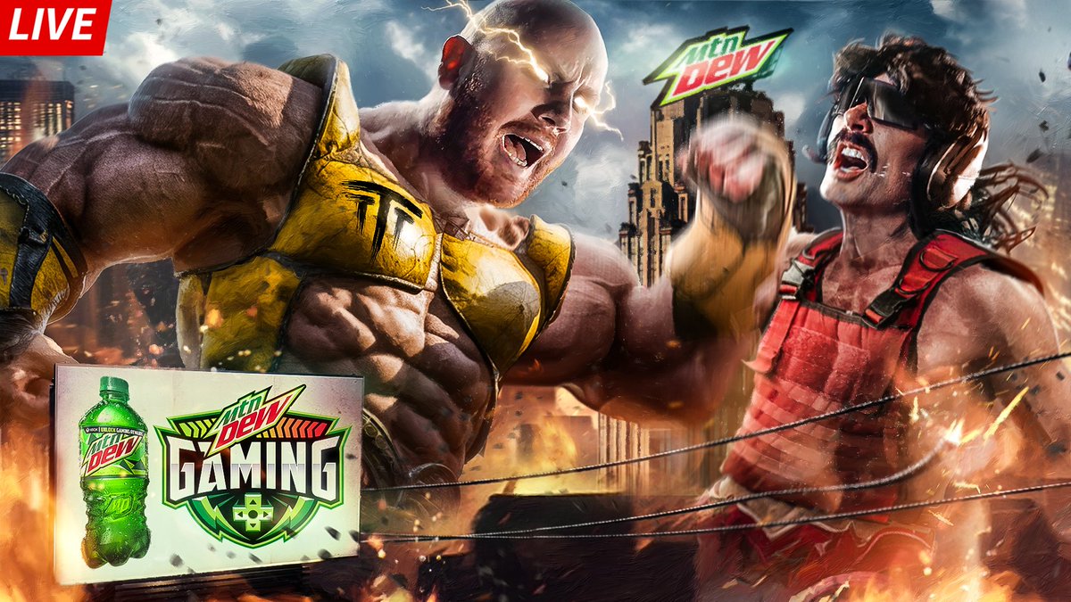 🔴LIVE Carrying @DrDisrespect in R6... to show him who the real @MtnDewGaming Champ is 😤 Make sure to vote for me - MtnDewGamingChamp.com #MTNDEWPartner youtube.com/live/iTVjIL9UL…