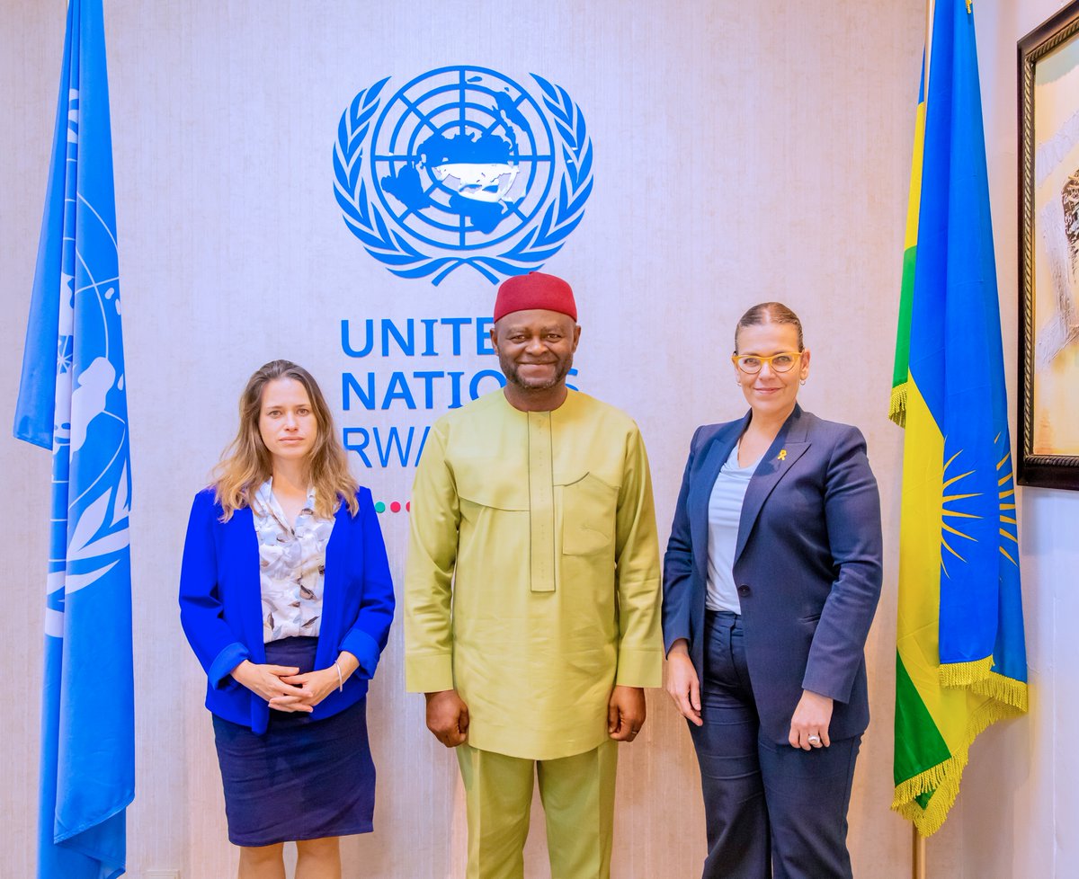 This afternoon, UNRC @ozonnia warmly received @SharonBarli, Deputy Director of the Africa Division at @mofa_rblx, to explore the collaborative efforts aimed at bolstering economic, cultural, and scientific ties throughout #Africa towards achieving the SDGs. #PartnershipForGoals