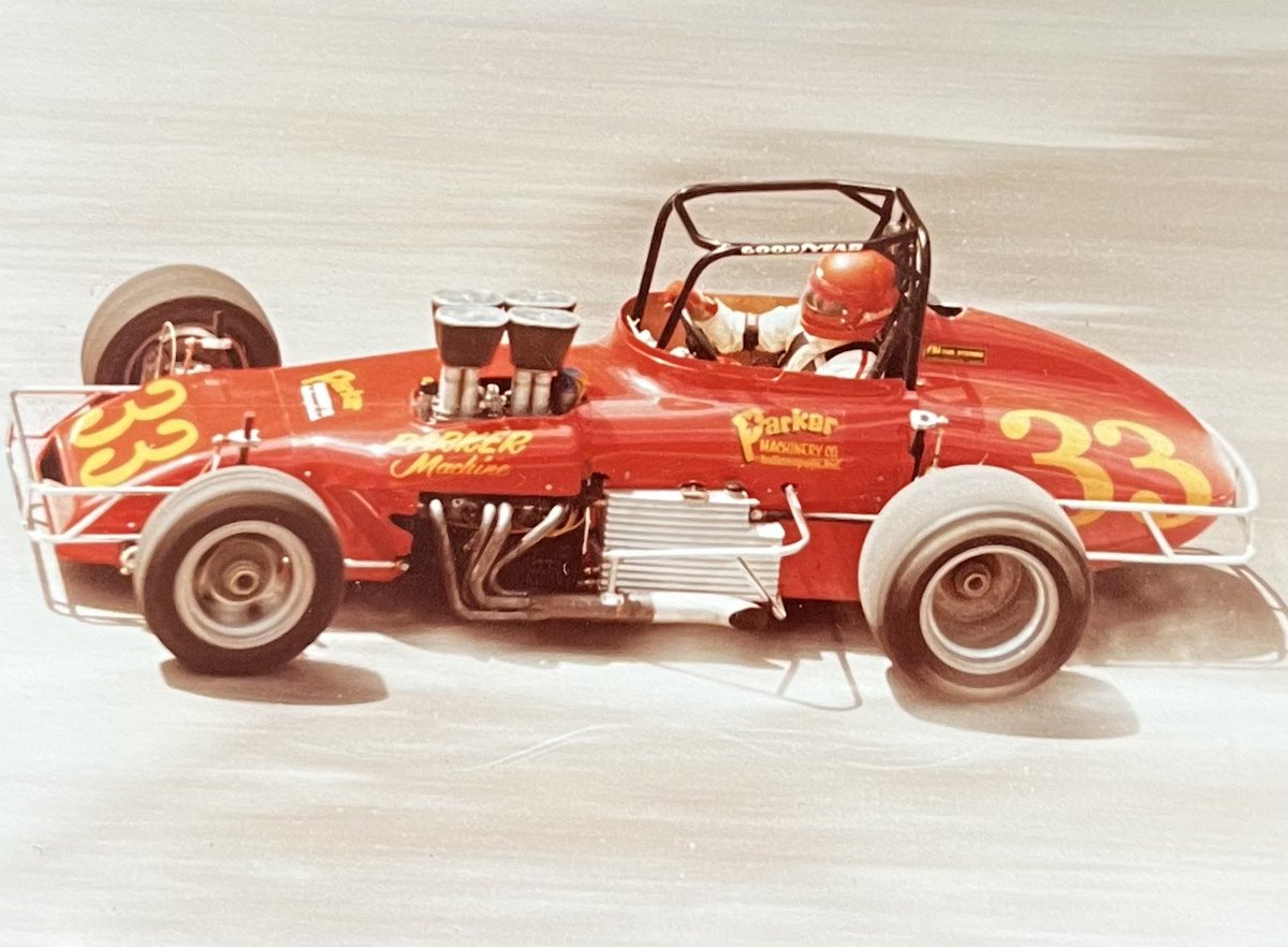 #FastFriday - Racing @FastestHalfMile - 1983.

#SprintCarRacing #MorrisCoffman