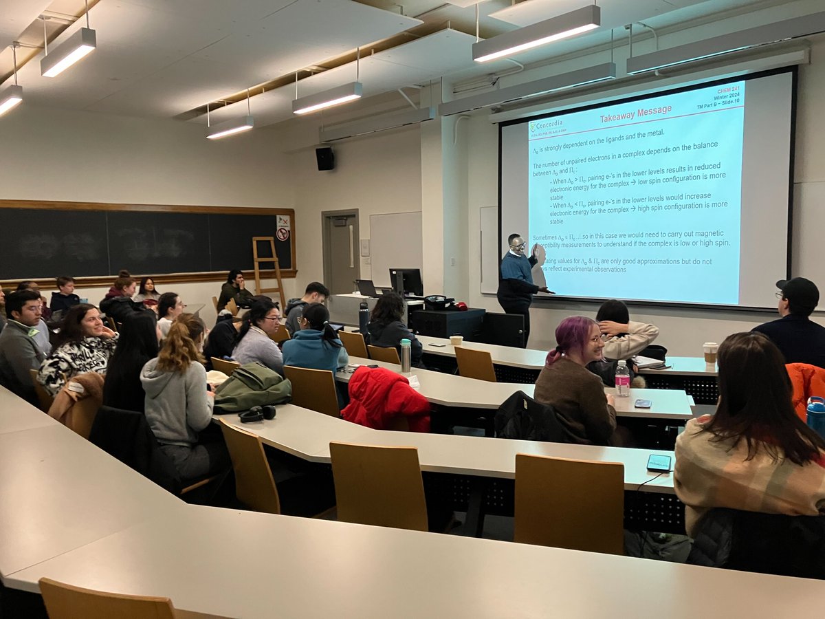 Dr Burhan Hussein (@b_a_hussein) on Twitter photo I got to guest lecture for a university course (Inorganic Chemistry) for the first time <a href="/Concordia/">Concordia University</a>; it was a lot of fun. Thanks @ChemAshlee, for the opportunity #STEMeducation I got to guest lecture for a university course (Inorganic Chemistry) for the first time <a href="/Concordia/">Concordia University</a>; it was a lot of fun. Thanks @ChemAshlee, for the opportunity #STEMeducation