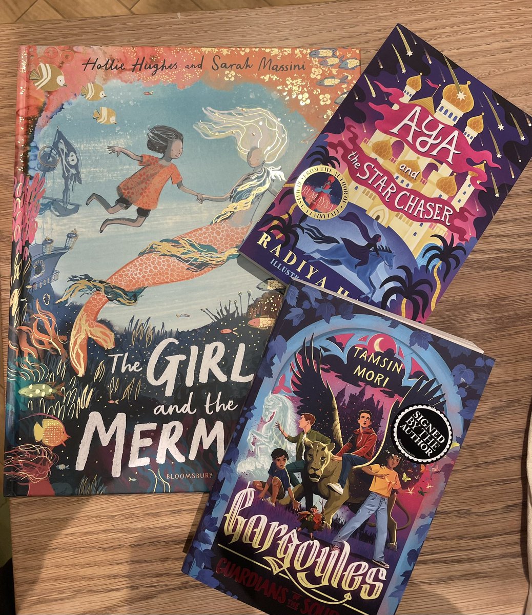 Waiting to see hear Lemony Snicket at @ywbath …. Somehow these fell into my hands. Can’t work out how that happened @MoriTamsin @publishinguclan @radiyahafiza @panmacmillan #HollieHughes @SarahMassini @KidsBloomsbury
