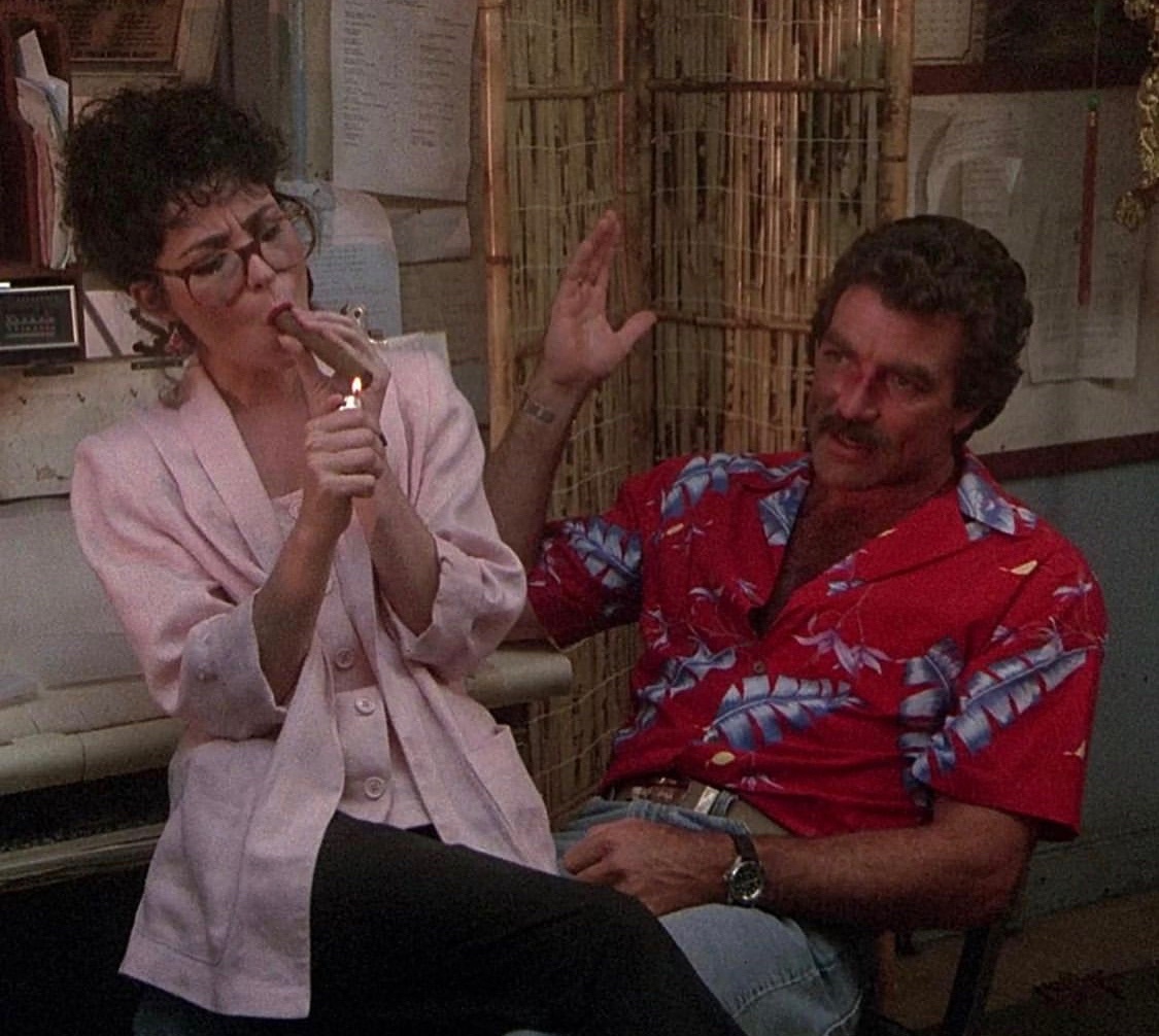 #FBF to that time I gave up smoking. #MagnumPI